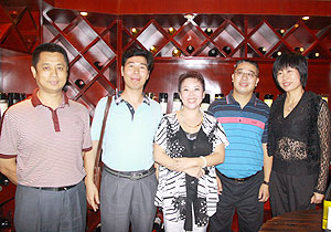 綠之韻集團胡國安董事長赴天津、河北市場考察