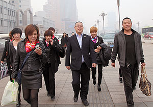 綠之韻集團(tuán)董事長(zhǎng)胡國(guó)安親臨石家莊、唐山市場(chǎng)考察